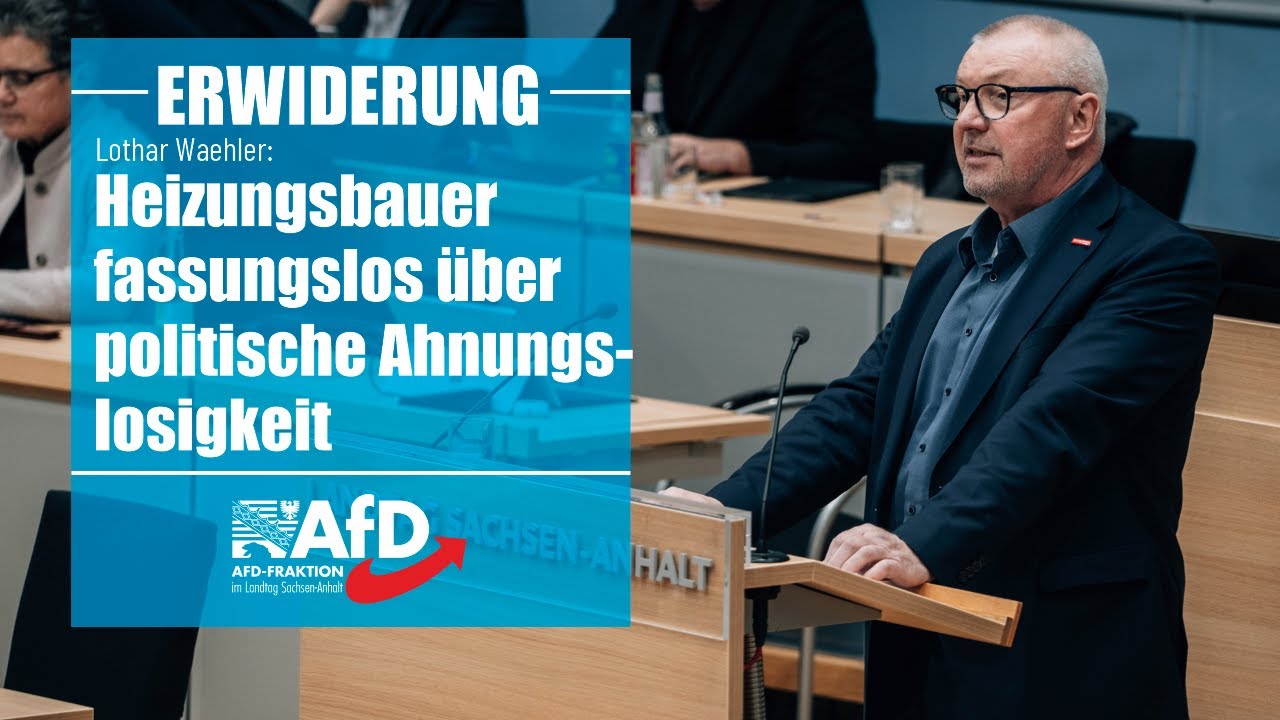 Heizungsbauer fassungslos über politische Ahnungslosigkeit