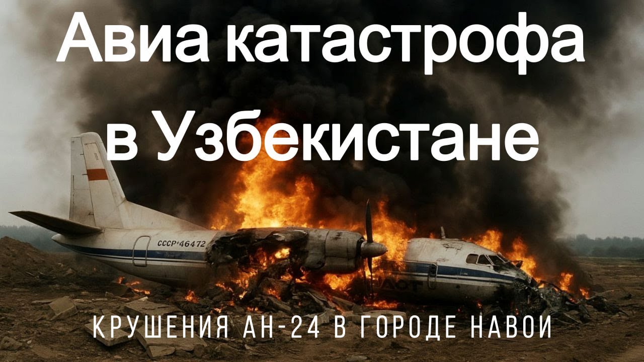 Крушение Ан-24 в Узбекистане