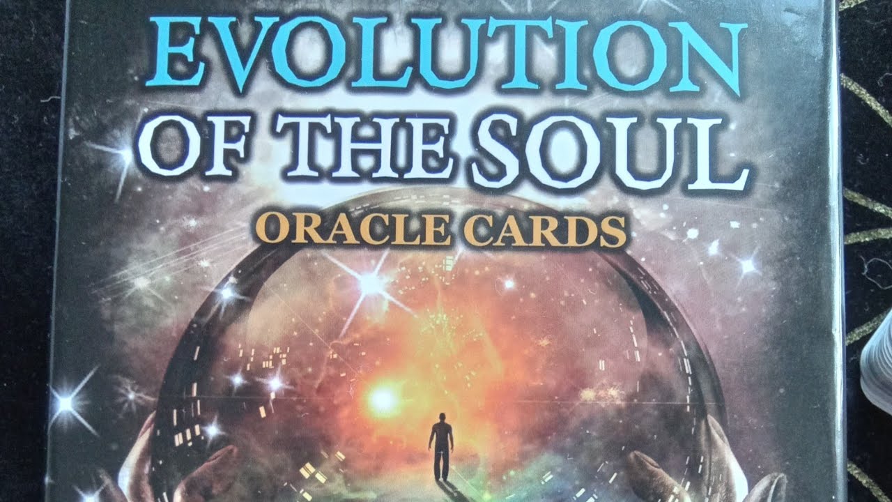 EVOLUTION OF THE SOUL Oracle Cards flip through