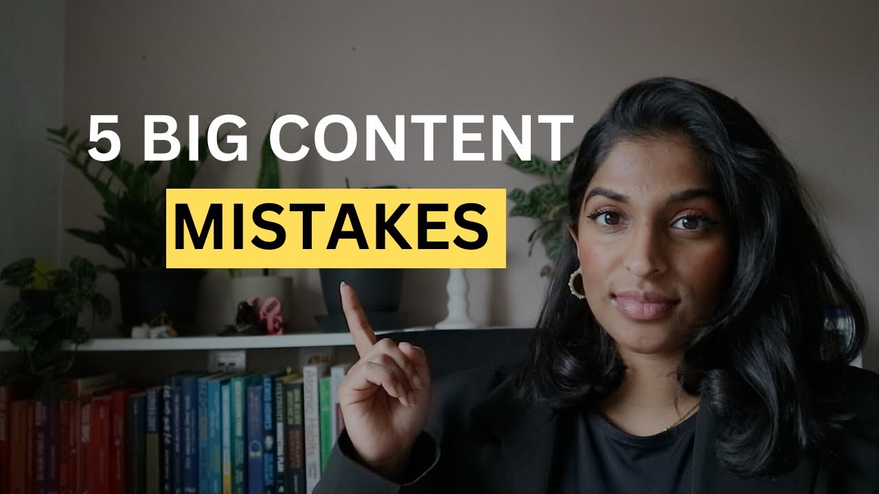 5 biggest content mistakes to avoid as a coach and course creator in 2025