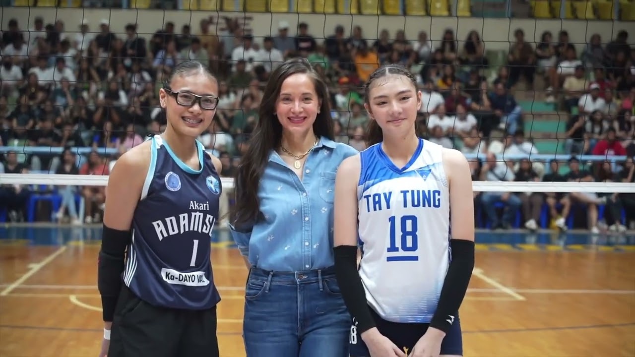 Tay Tung vs Adamson Volleyball Exhibition Game in Ormoc City