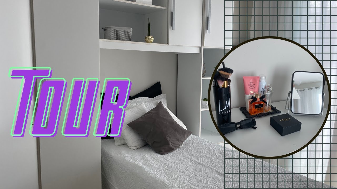 TOUR PELO MEU QUARTO✨