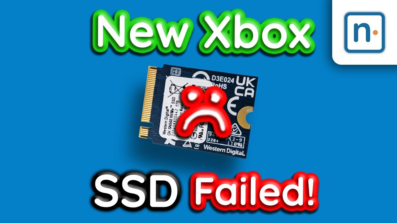 Xbox SSD Died After 80 Boots?? - (How to Fix E100 Error)