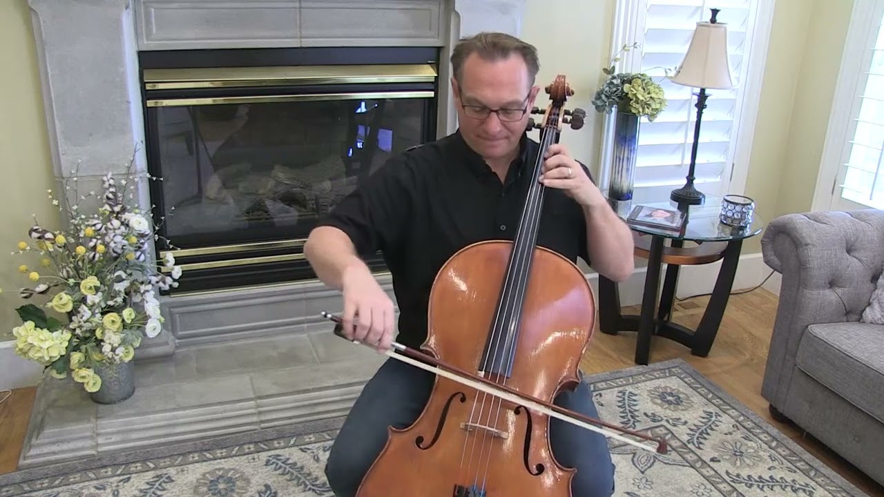 March in G from Suzuki Book 2 - Performance Video - Cello Instruction with Kayson Brown