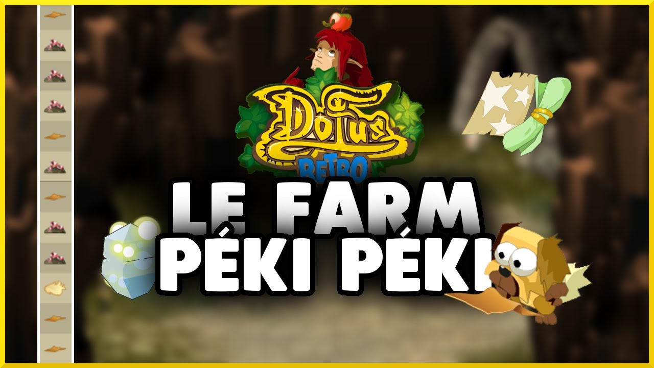 Fin Parchotage Crâ + Drop Rare sur Péki (10 captures) ! - DOFUS RÉTRO