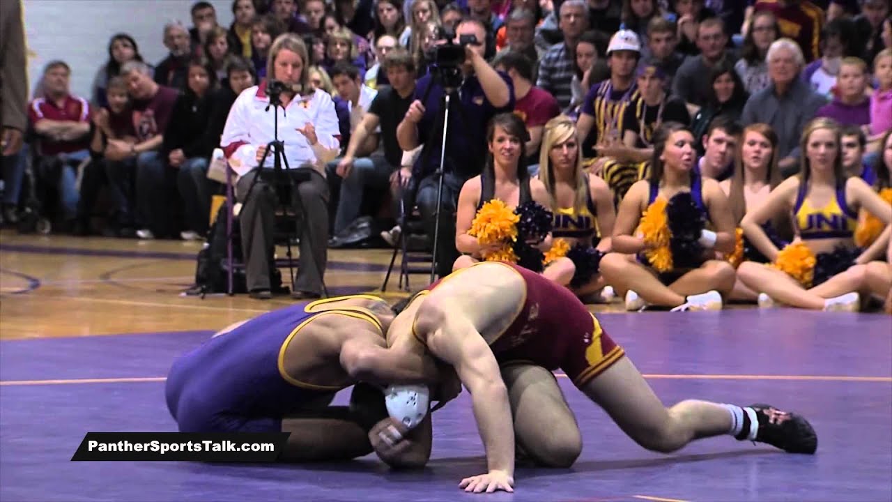 UNI Wrestling 133# Levi Wolfensperger & Joe Colon