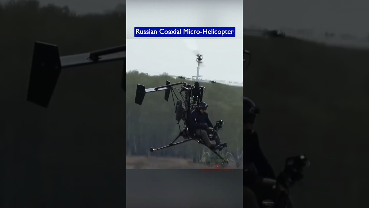 Russian Engineers Unveils New Micro-Helicopter for Minefields and Water Obstacles