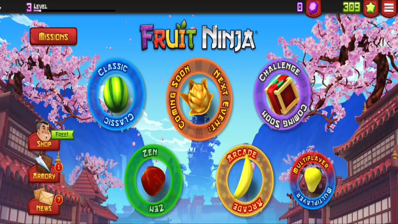 Fruit ninja game play 2021 / fruit ninja Game / #fruitninja #gotogaming