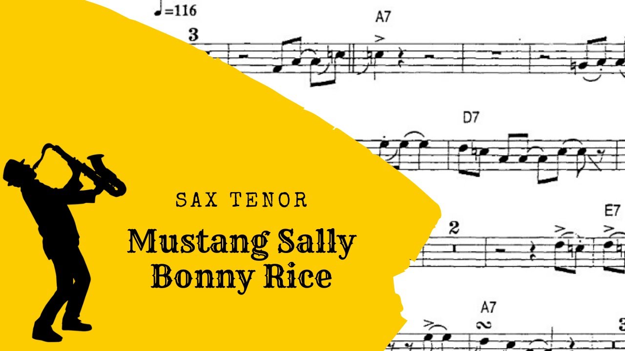 Mustang Sally - Saxofones Bb - Eb Sheet Music