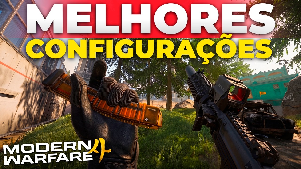 MELHORES CONFIGURA&Ccedil;&Otilde;ES MODERN WARFARE 4✅