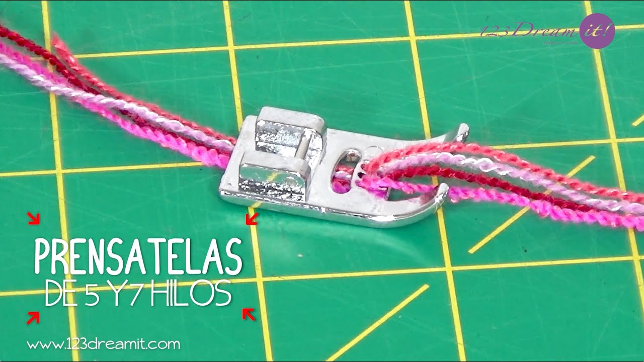Prensatelas de 5 y 7 hilos