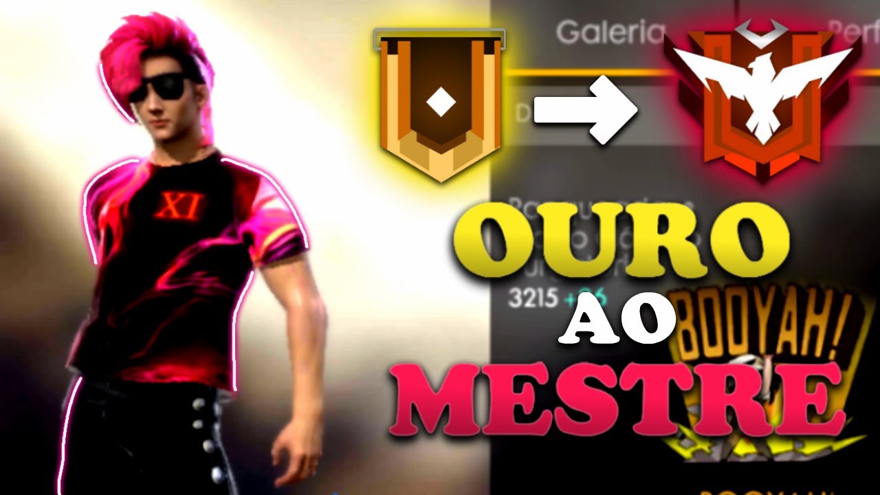 DO OURO AO MESTRE DE UM PRO PLAYER DA M1014 DESCONHECIDO! TEMPORADA 11 (HIGHLIGHTS) FREE FIRE