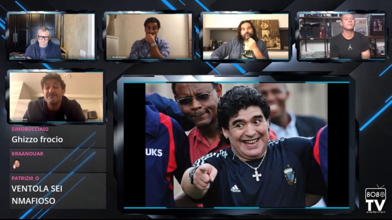 CIRO FERRARA racconta INTERESSANTI ANEDDOTI SU MARADONA in diretta con BOBO VIERI