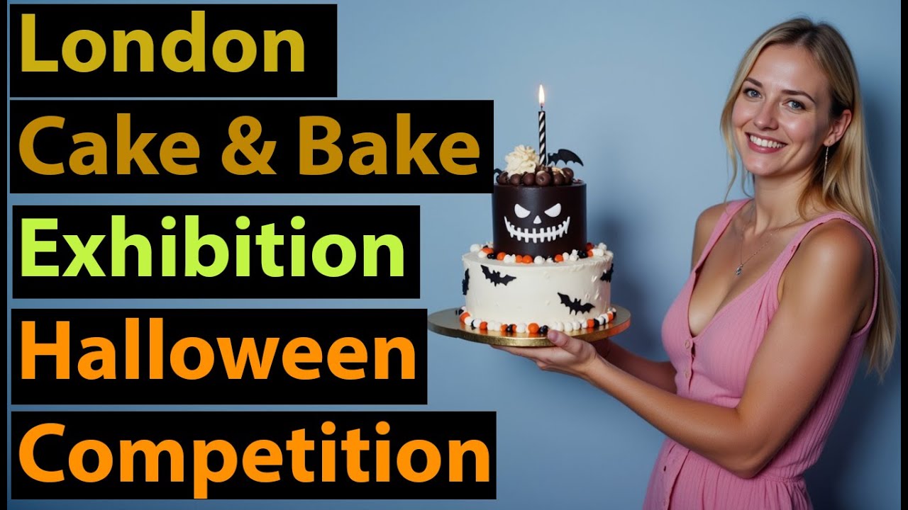 London ExCel - Cake & Bake Show - Halloween Competition