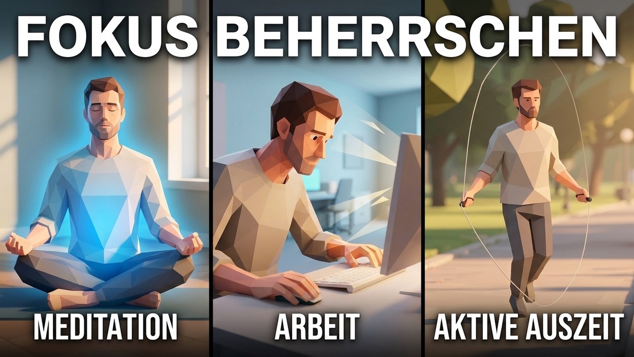 Nie wieder Ablenkung: Affirmationen für absoluten Fokus