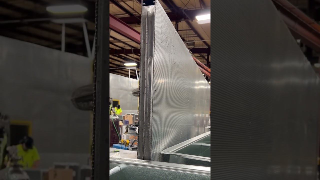 22 ga Perforated Sheet sound attenuation panels for Duct Shop