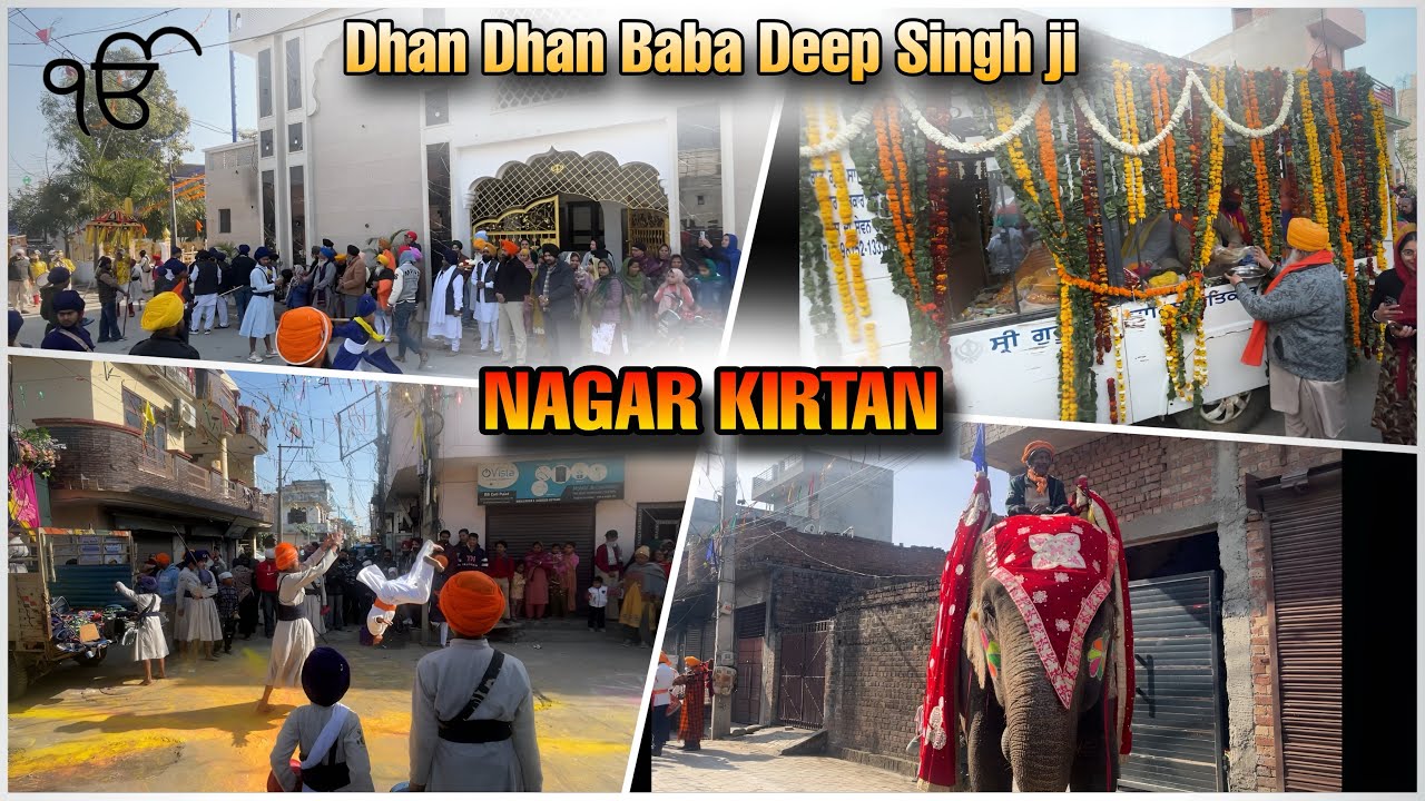 24 January 2026 | Nagarkirtan Vlog 🙏 | Dhan Dhan Baba Deep Singh Ji | Full Punjabi Vlog