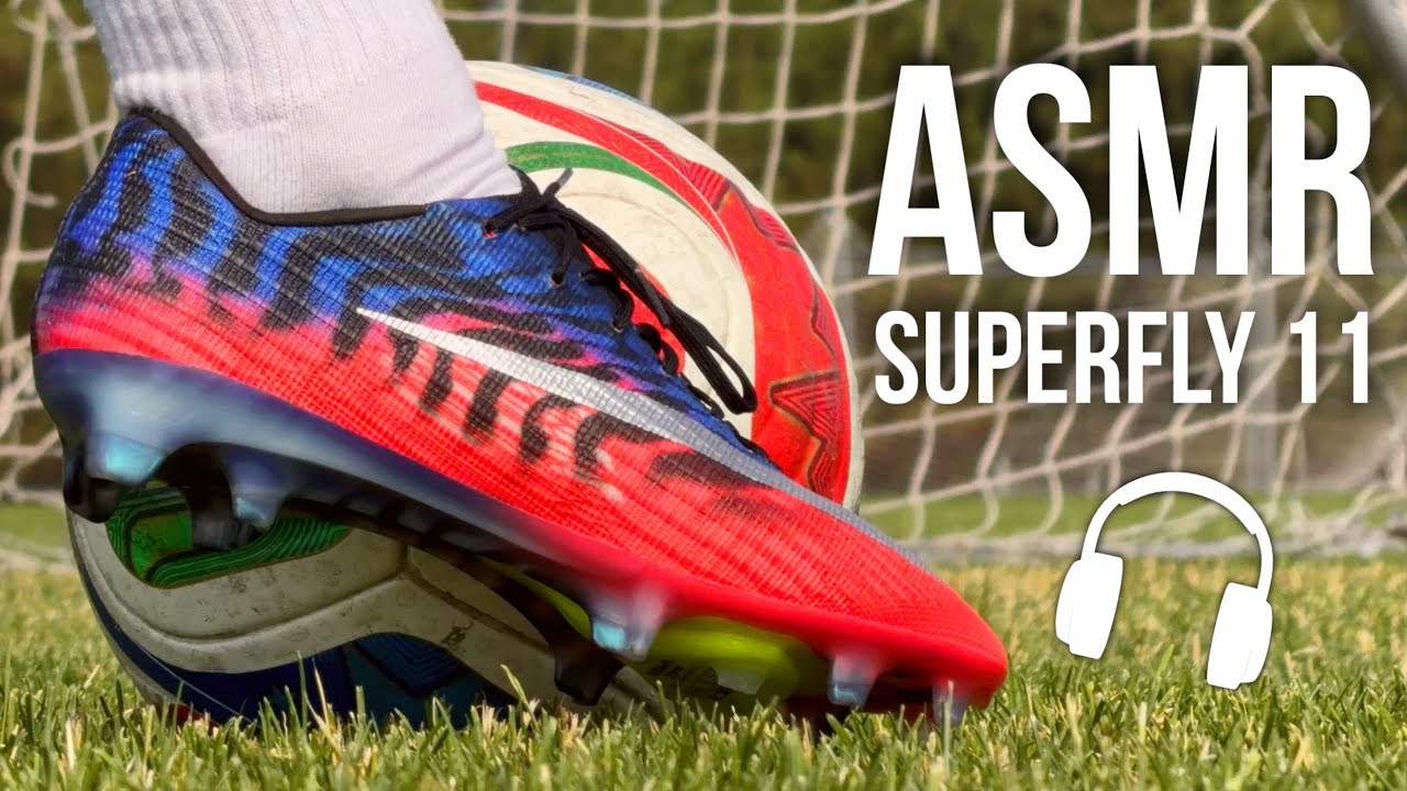 ASMR Training In Nike Mercurial Superfly 11 For Soccer / Football
