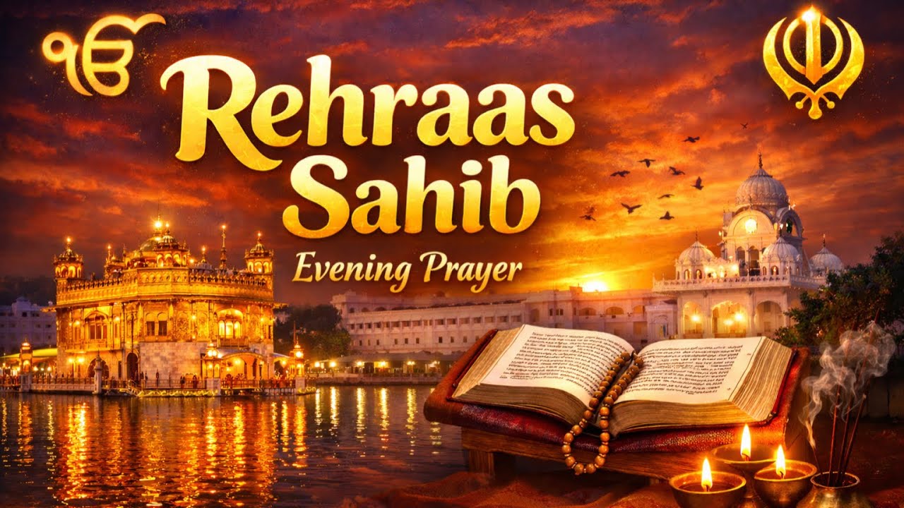 Rehraas Sahib Full Path | ਰਹਿਰਾਸ ਸਾਹਿਬ ਪਾਠ | Evening Prayar | Vol.No 21 