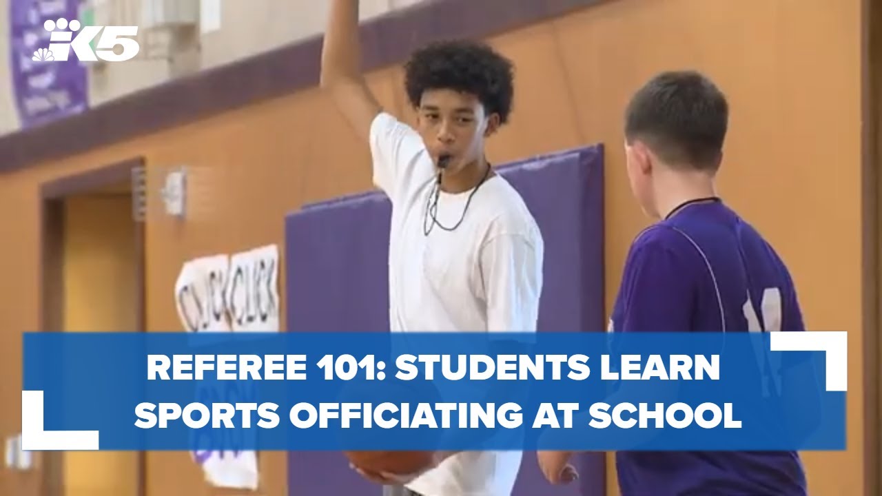 Referee 101: High school students in Lacey learn sports officiating