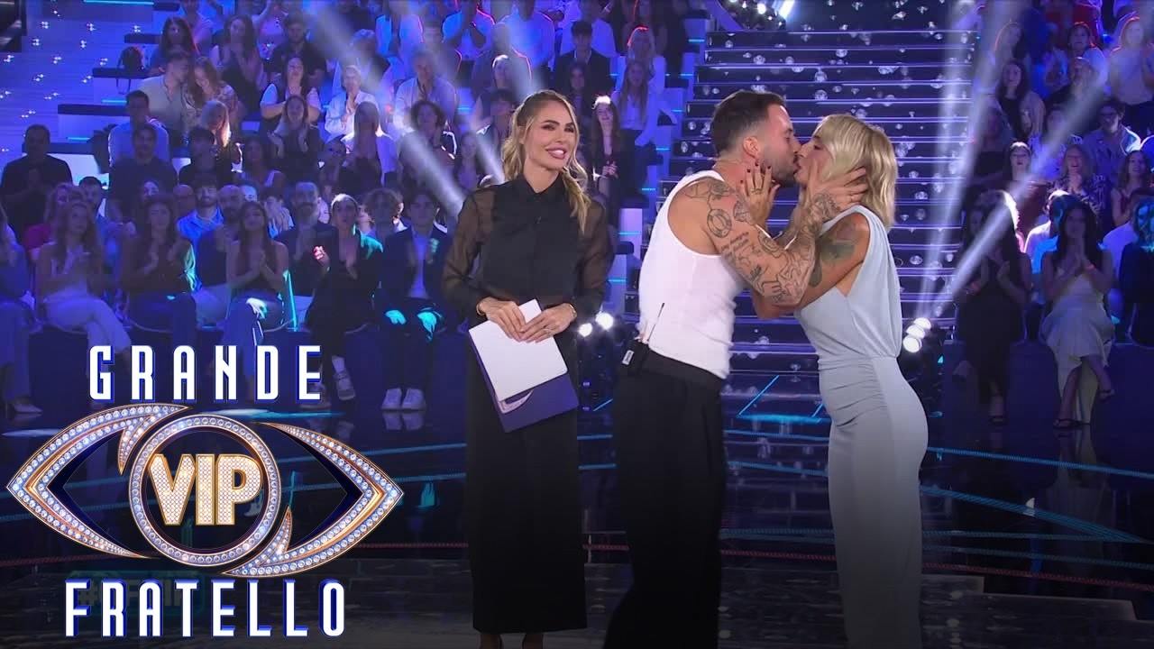 Grande Fratello VIP - L'ingresso di Andreas M&uuml;ller e la sorpresa della moglie Veronica Peparini