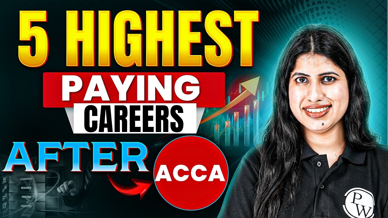 Highest Paying Careers After ACCA 🔥 Top Jobs & Salary | Palak Ma&rsquo;am