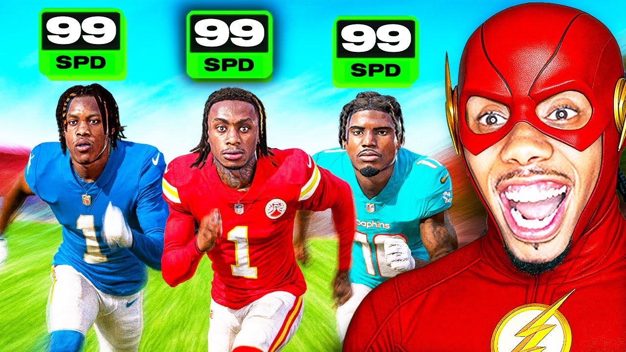 I Made FASTEST NFL Team on Madden 26
