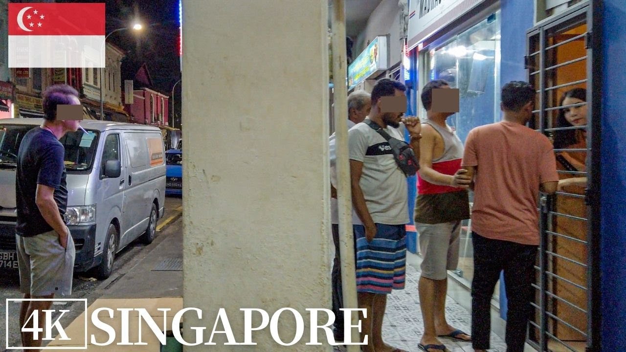 4K SUPER LOCAL RED DISTRICT - NIGHTLIFE SINGAPORE2023