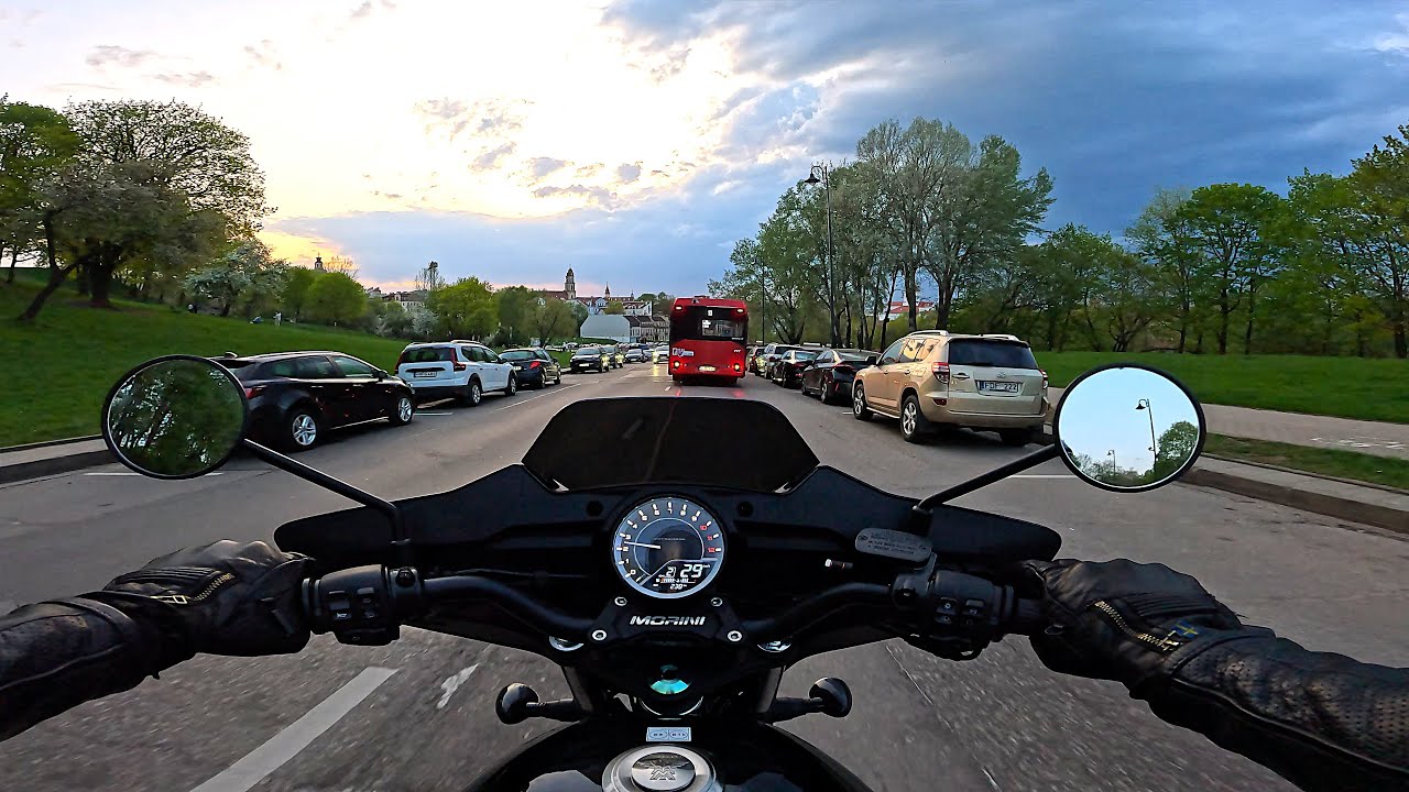 2025 Moto Morini Calibro Bagger | POV Test Ride | AMAZING 4K quality