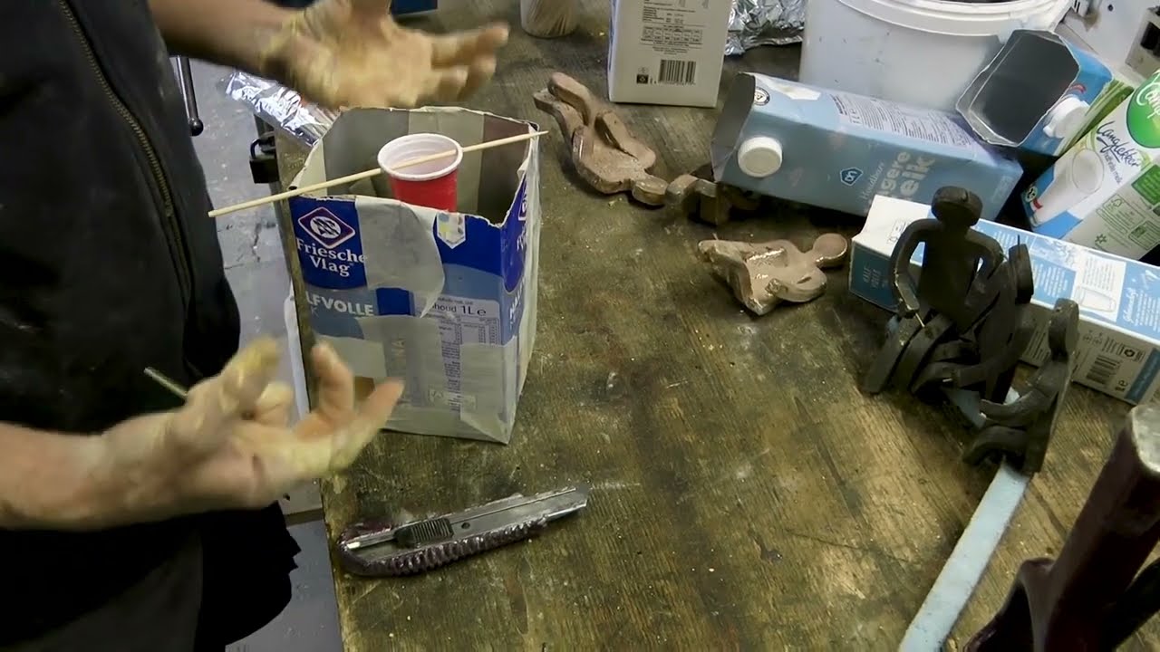 Ceramic Shell op de Openbare Werkplaats Amsterdam