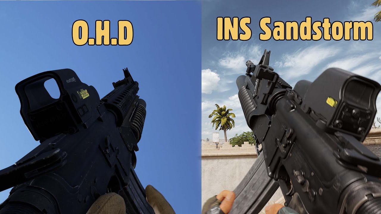 Insurgency Sandstorm vs Operation Harsh Doorstop Weapons Comparison