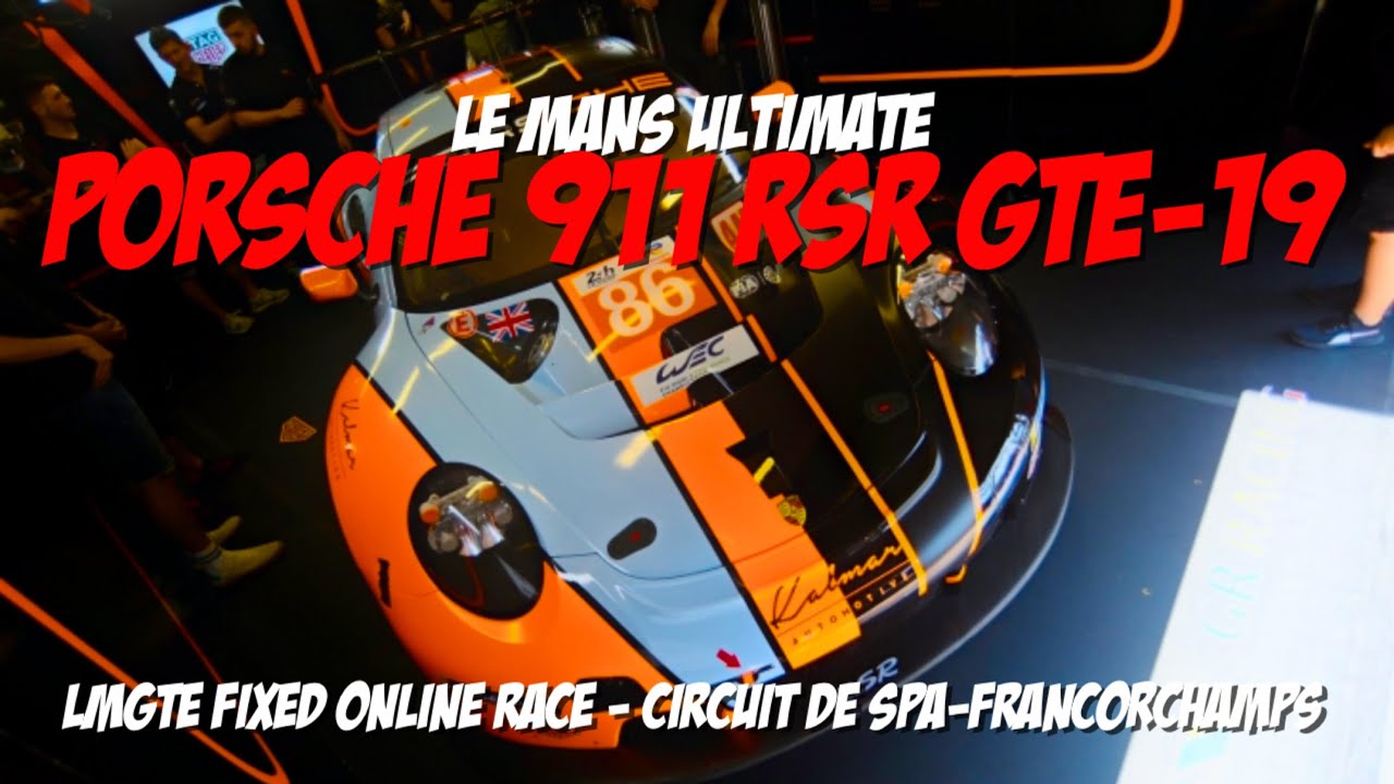 LMU Fixed Online Race - Circuit de Spa-Francorchamps #LeMansUltimate #SimRacing