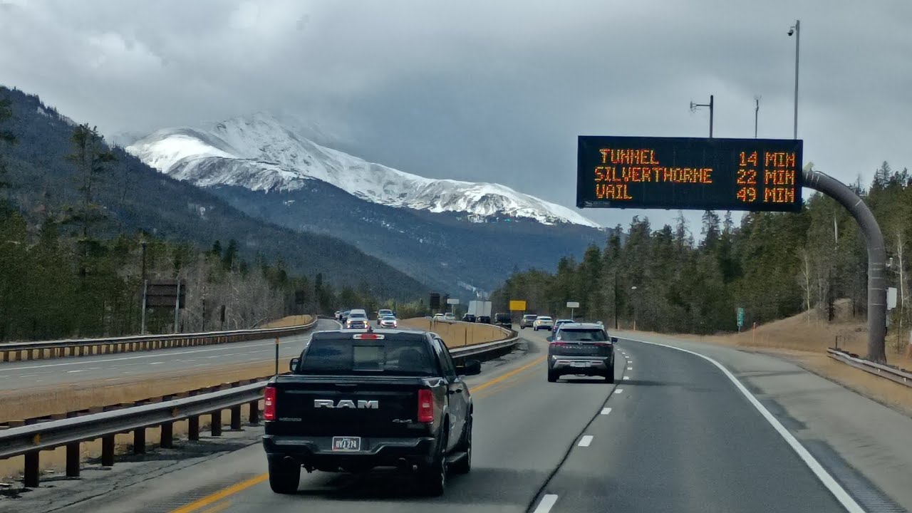 Driving through the rocky mountains pt. 1