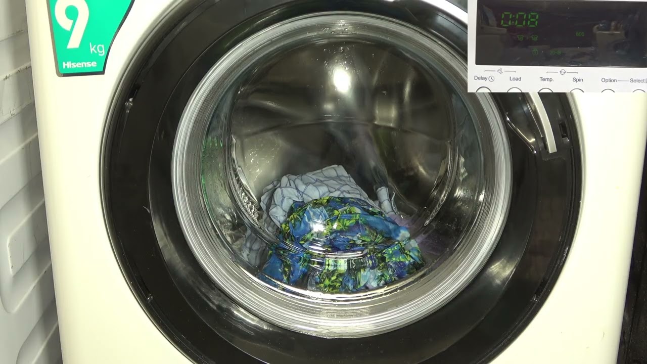 Rapid 15' / Hisense WFNA9012 9KG Washing Machine