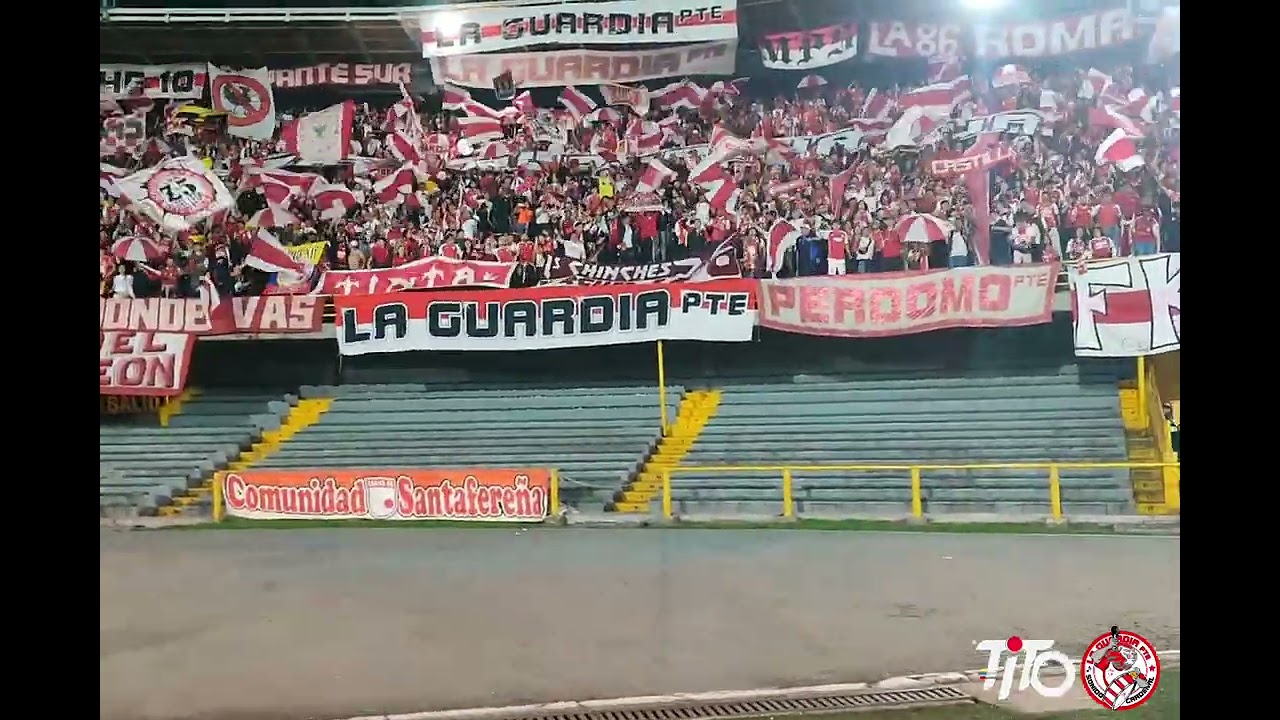 🇲🇨⚽ INDEPENDIENTE SANTA FE VS miyozZ🐧🥶• Liga I  Jornada 15 2024 • 🎺 La hinchada a todo ritmo🦁