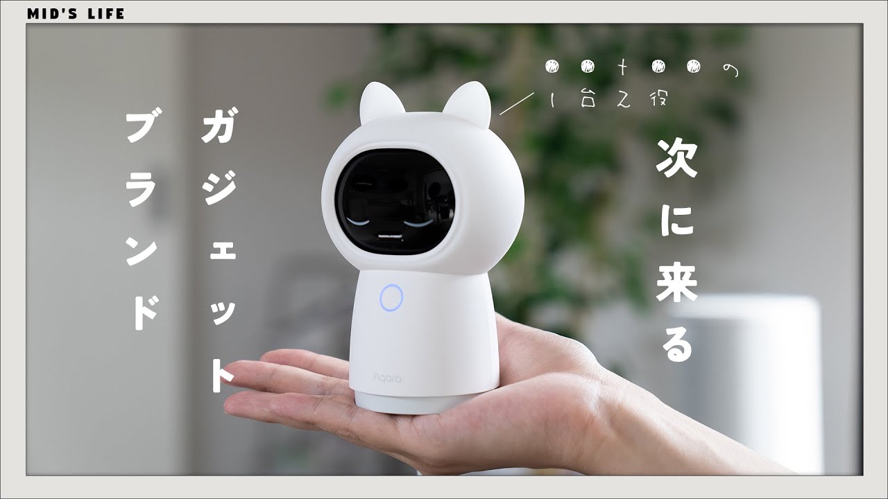 予想以上の使いやすさのネコ耳ガジェット。これ1台であの2つの機能が両方使える！【Aqara スマートカメラ G3ハブ】