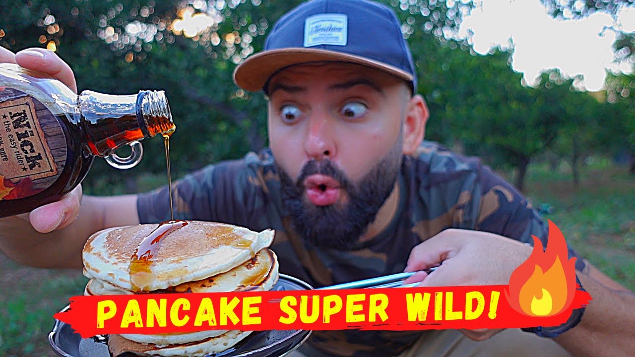 FACCIAMO I PANCAKE NELLA NATURA! *cucina da Vikingo*