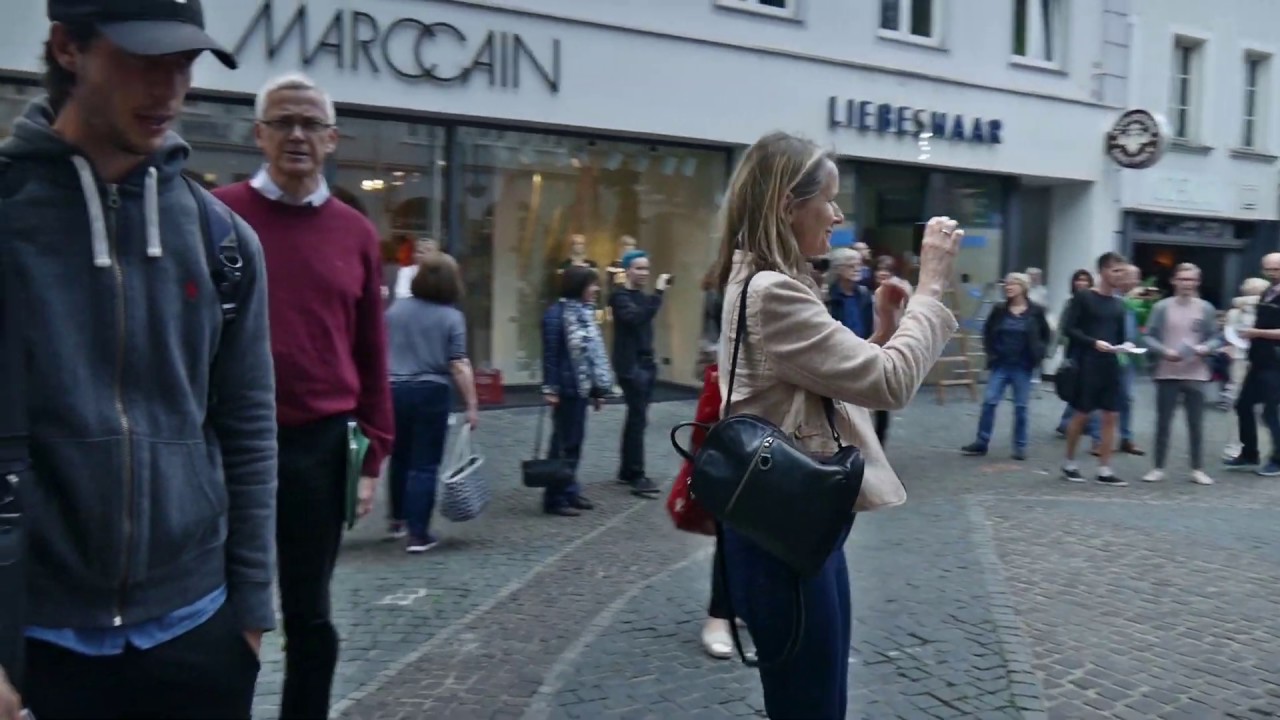 Hallelujah-Flashmob (Chor und Orchester der Universität des Saarlandes) Festival Saarklang