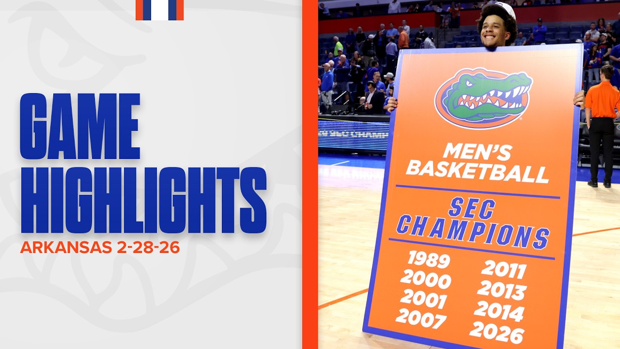 Florida Men's Basketball Highlights | Arkansas 2-28-26