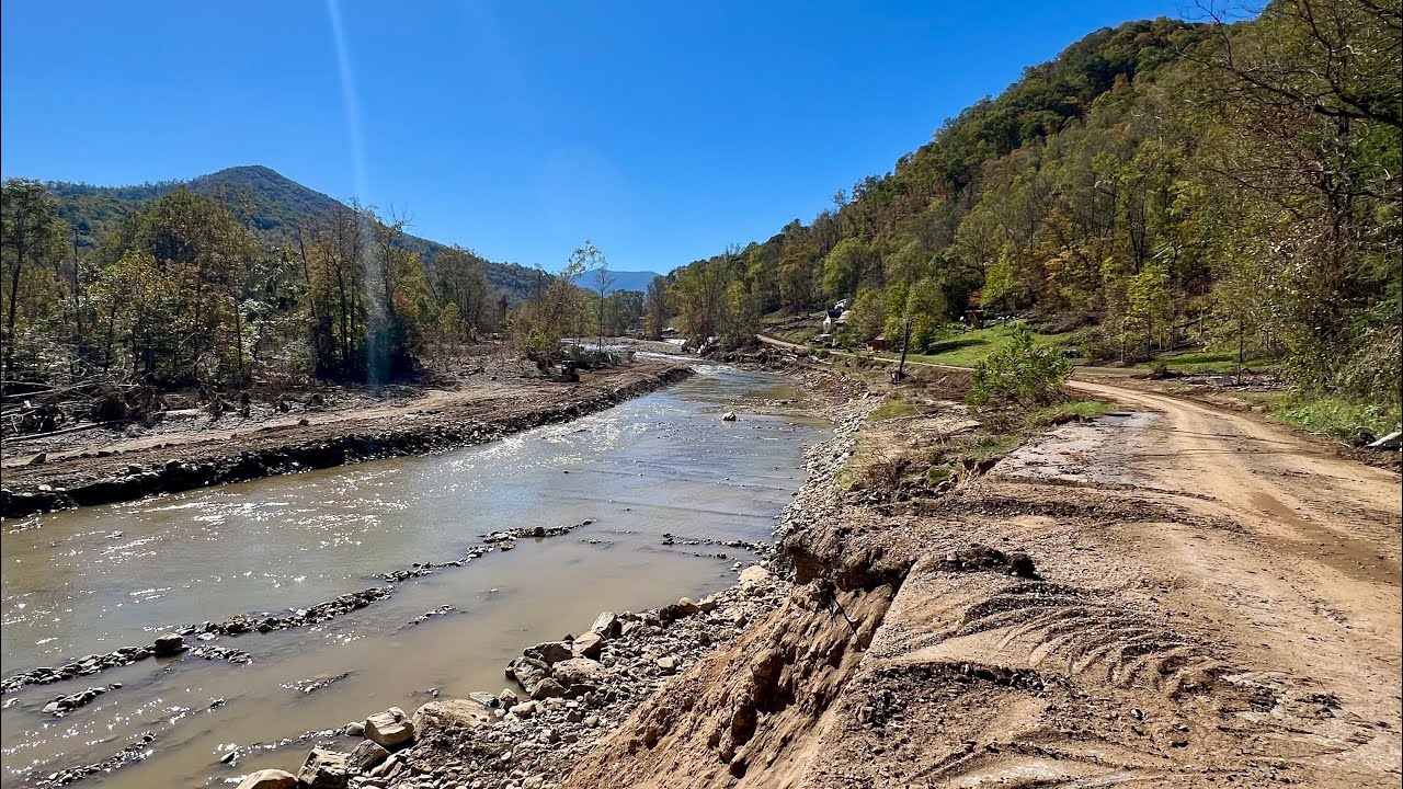 Hurricane Helene // Burnsville NC // 10/19/24 // Still A Long Way To Go