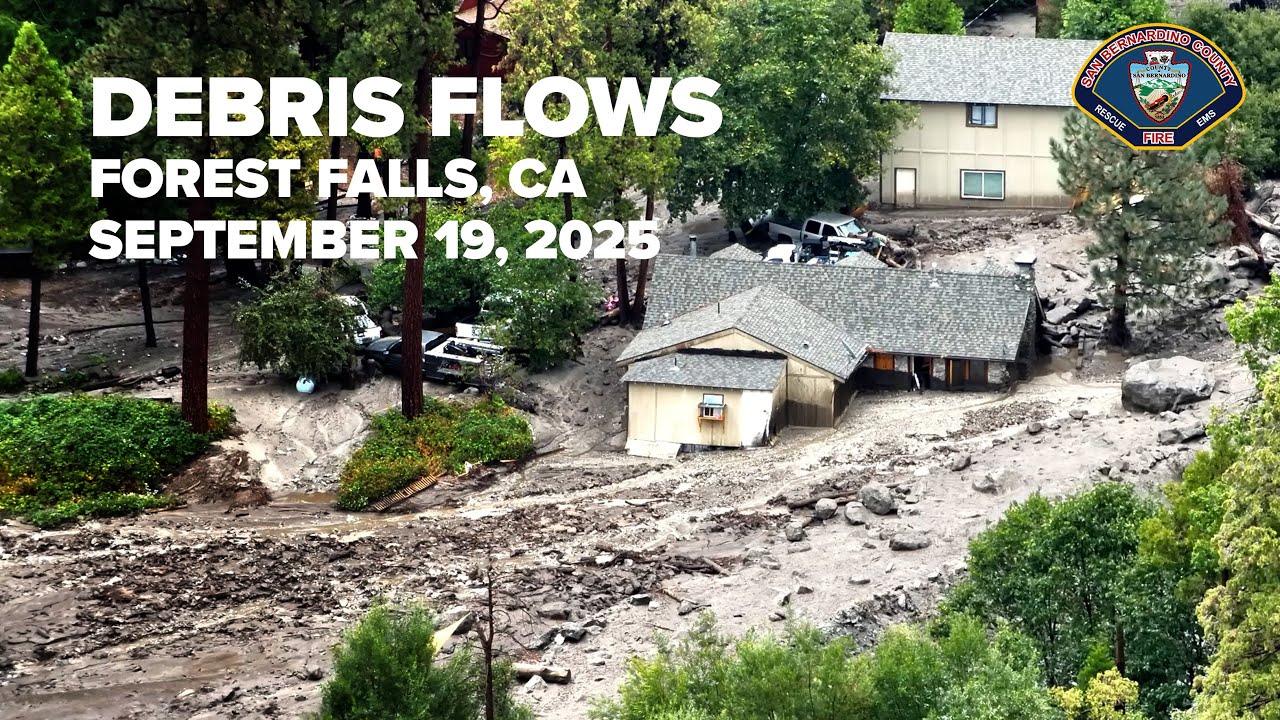 Forest Falls Debris Flows (September 2025)