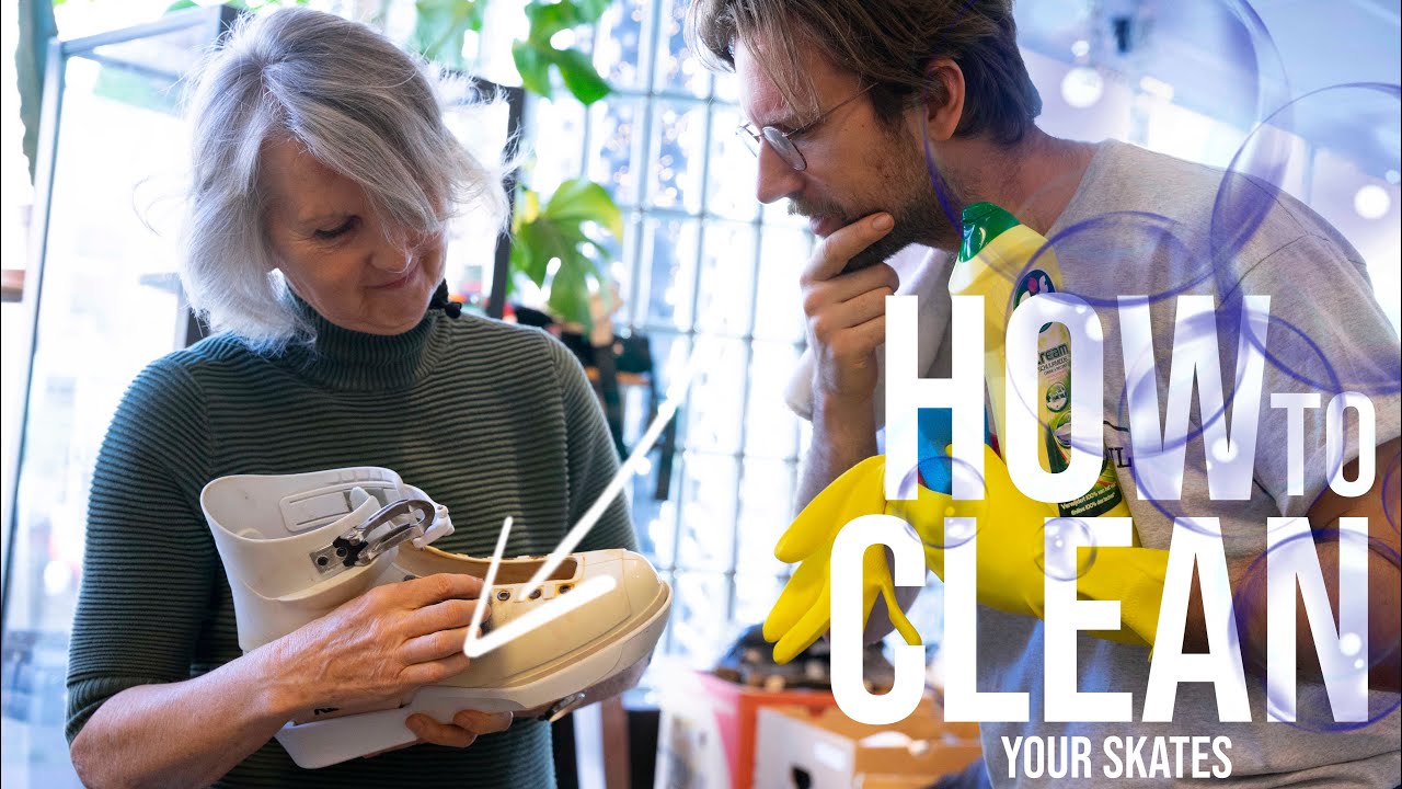Cleaning Skates with Mom // Inline Skating