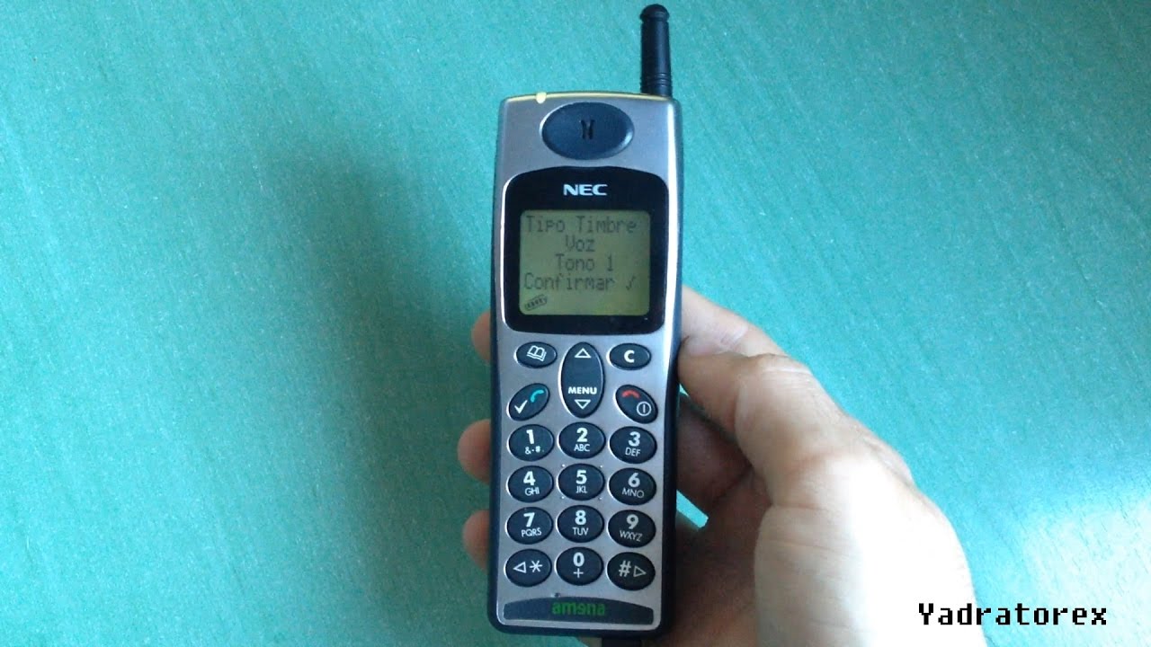 NEC DB2000 retro phone from 1999 - old ringtones