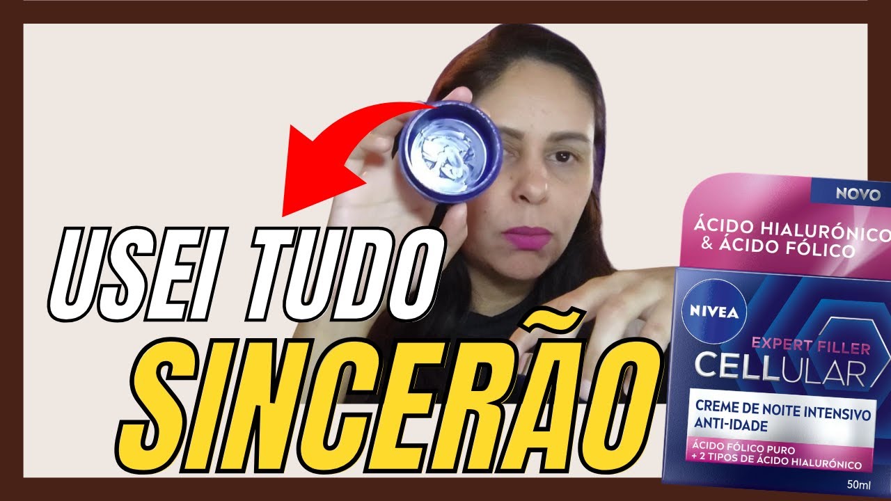 NIVEA Cellular Expert Filler. Minha experiência REAL!