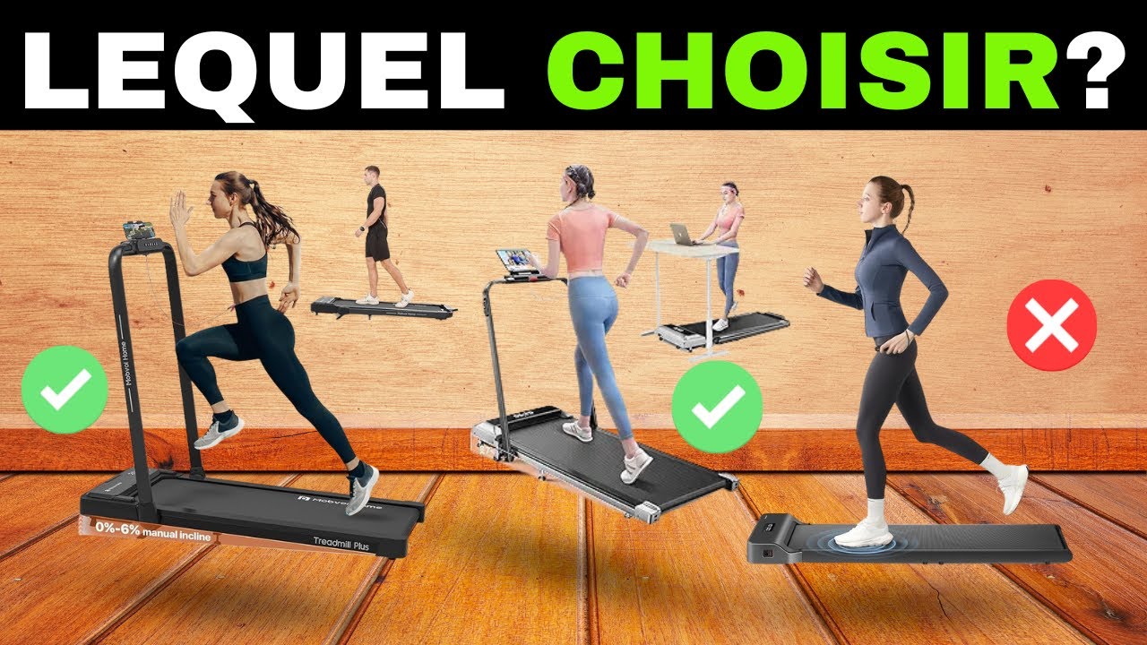 ✅ TOP 7 Meilleurs Tapis de Marche Pliables [2026] 🚶‍♂️ Sous Bureau Pas Chers Travail Maison [Q/P]
