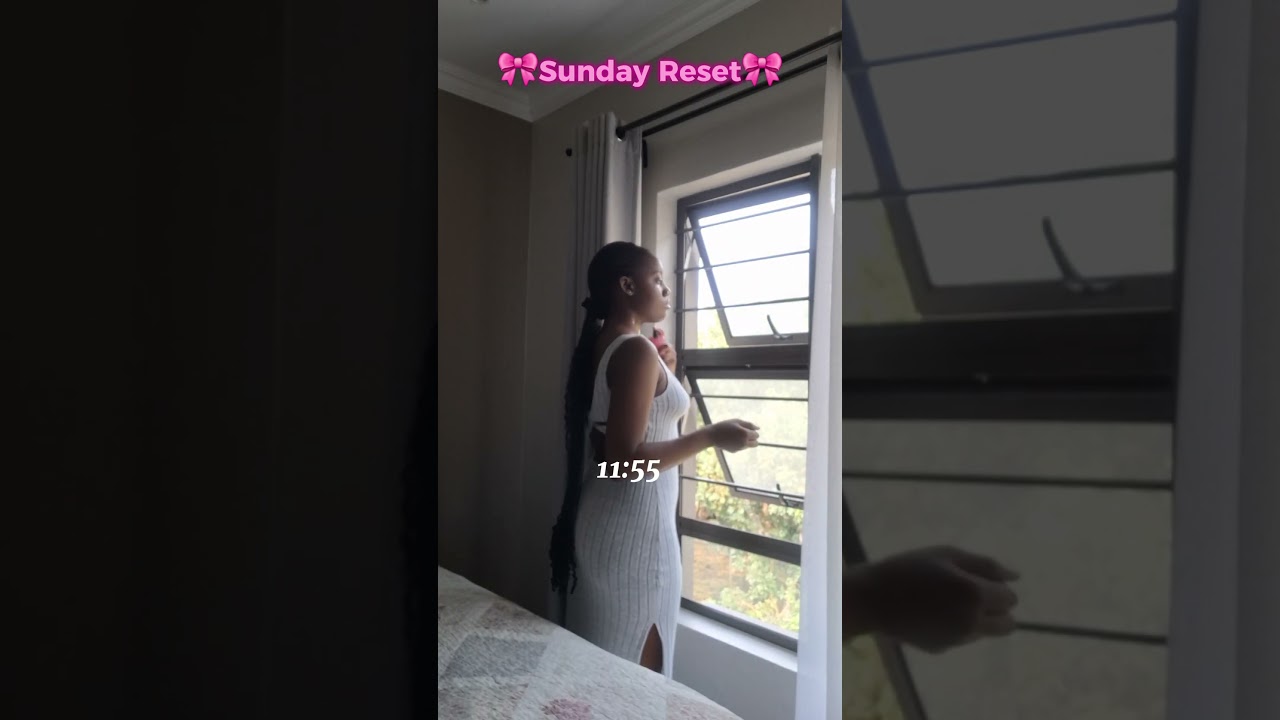 Sunday Reset🤍||South African YouTuber #vlog #minivlog ##sundayreset #southafricanyoutuber