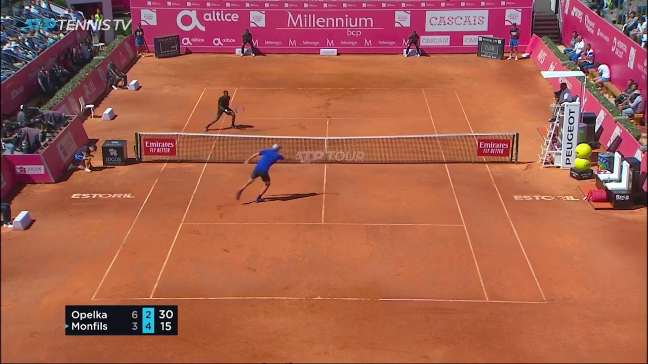 Hot Shot: Monfils' Touch Too Good For Opelka Estoril 2019