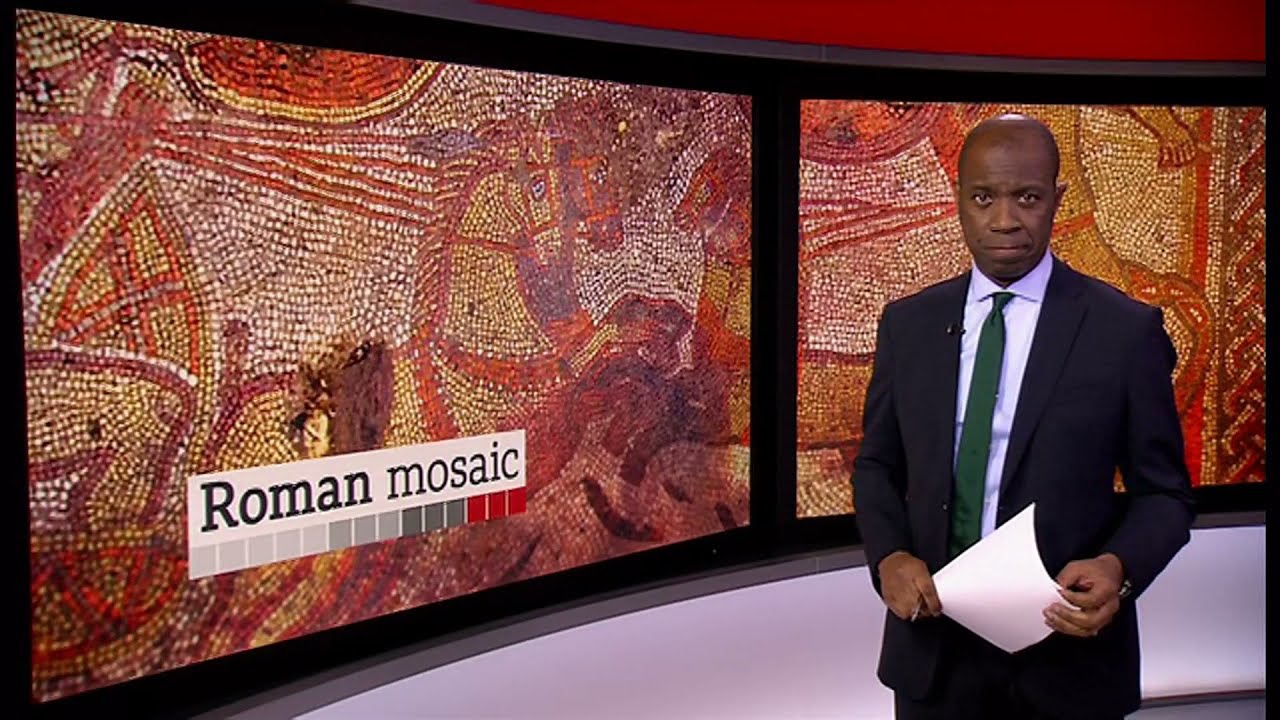 Roman Mosaic first of its kind in the UK given protected status - BBC News - 25th November 2021