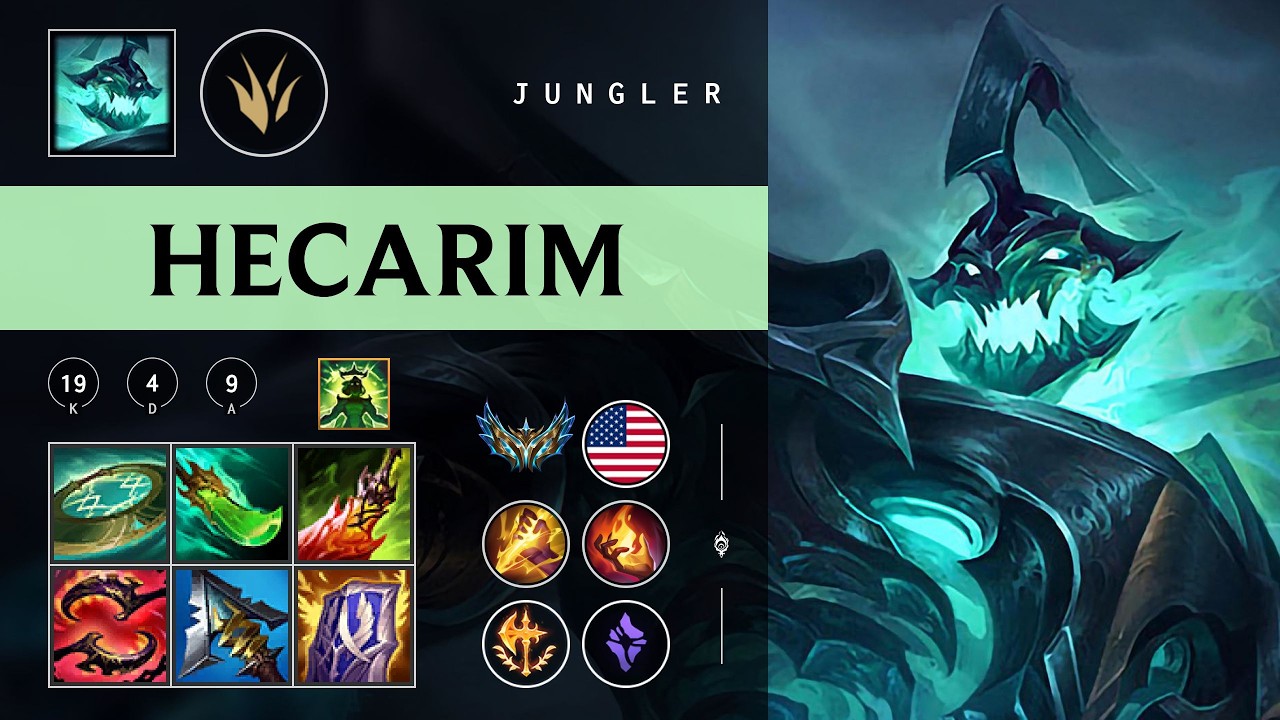 Hecarim Jungle vs Ambessa - NA Challenger Patch 26.03