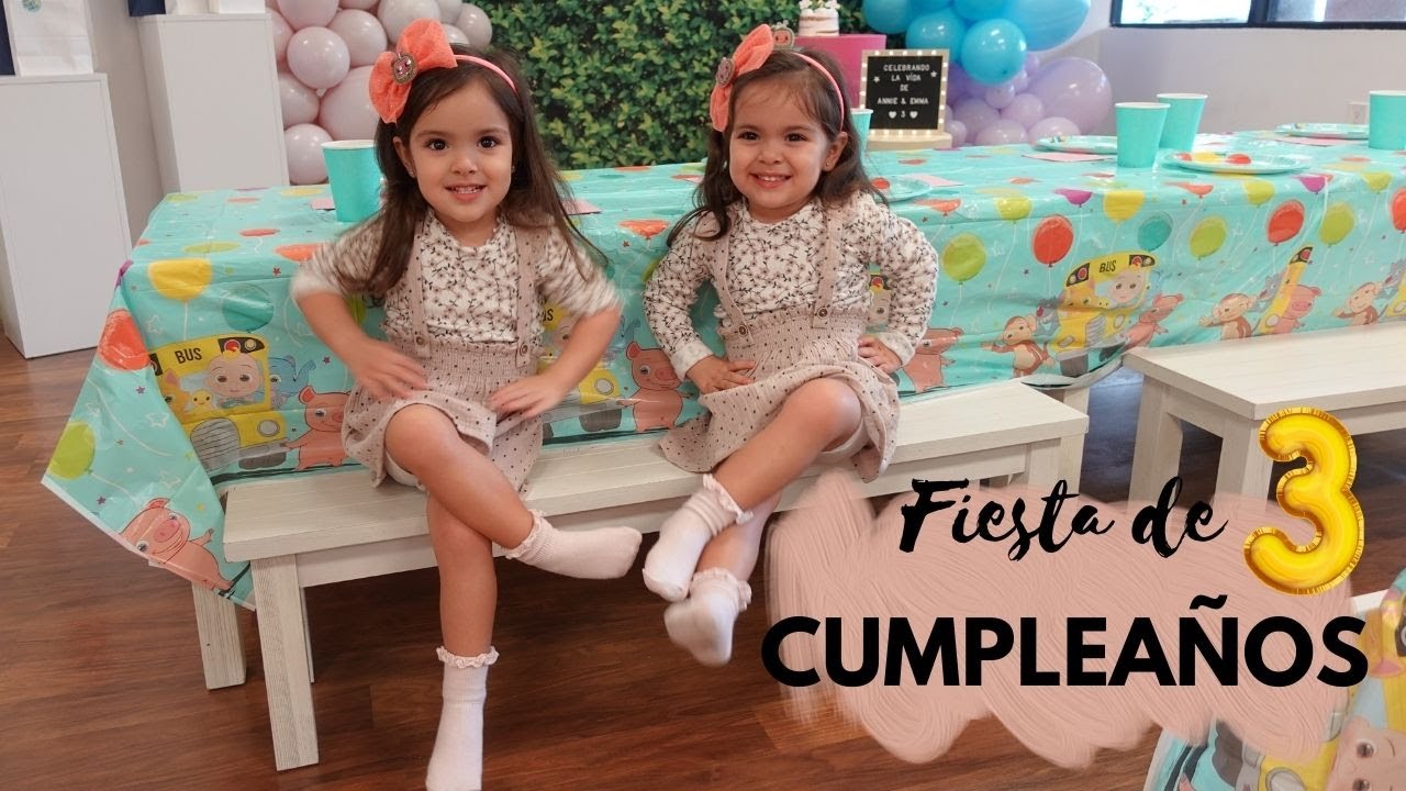 Fiesta de Cumpleaños gemelas # 3- V-logs- Emma & Annie